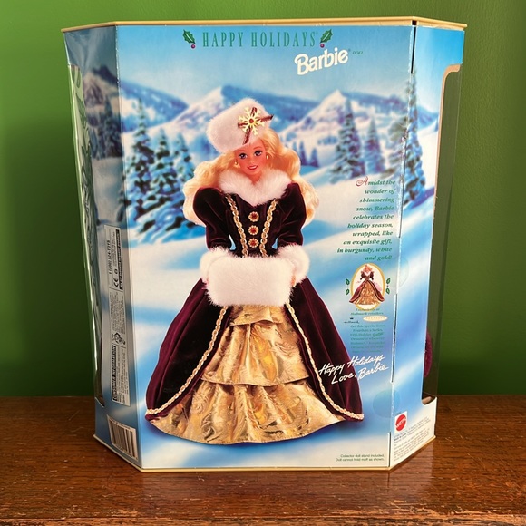 1996 Happy Holiday Barbie, NIB - Picture 2 of 6